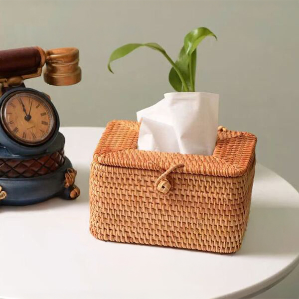 Target Rattan Tissue Box rattan tissue box manufacturer in Hanoi, Vietnam, Southeast Asia